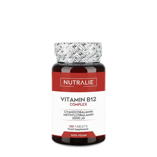 Nutralie Vitamina B12 Complex 2000 Mcg Cansancio , 120 comprimidos