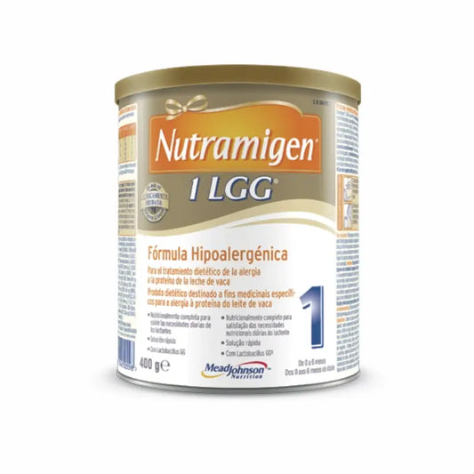 Nutramigen 1 Pro Fórmula Hipoalergénica Leche De Vaca, De 0 A 6 Meses , 6 X 400 gr