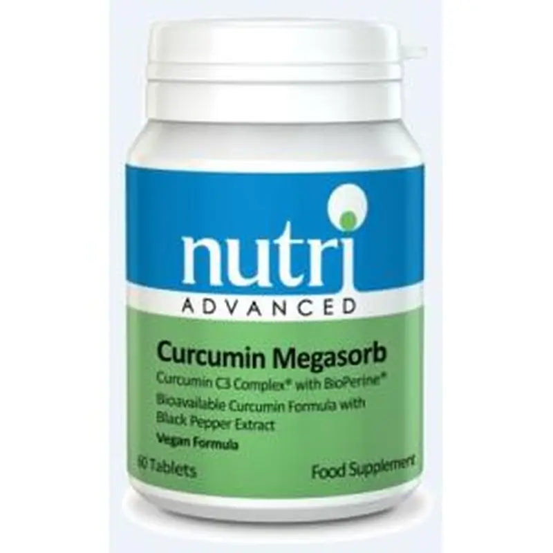 Nutri-Advanced Curcumin Megasorb 60 Comprimidos 