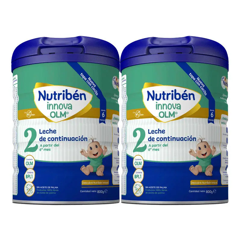 Nutriben Duplo Leche Innova 2, 2X800 gr