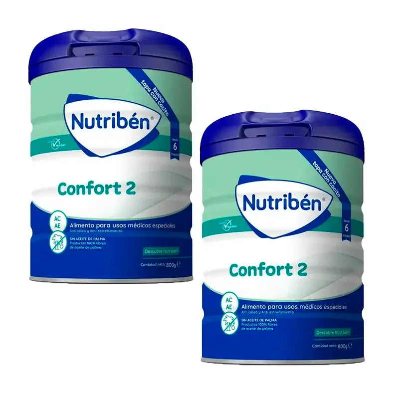 Nutriben Leche Confort 2 , 2 x 800 gr