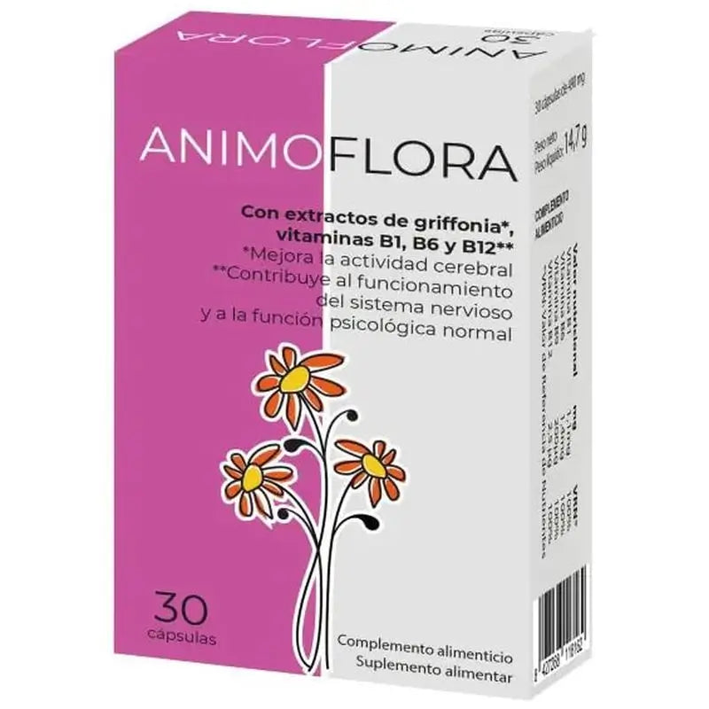 Nutrición Depremium Animoflora, 30 cápsulas