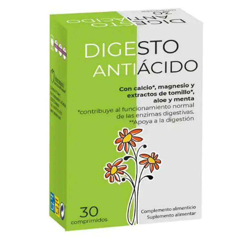 Nutrición Depremium Digesto Antiácido, 30 comprimidos