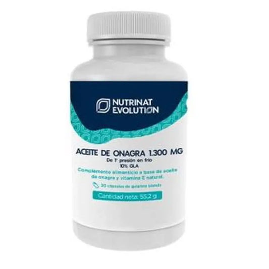 Nutrinat Evolution Aceite De Onagra 1300Mg 30 Cápsulas 