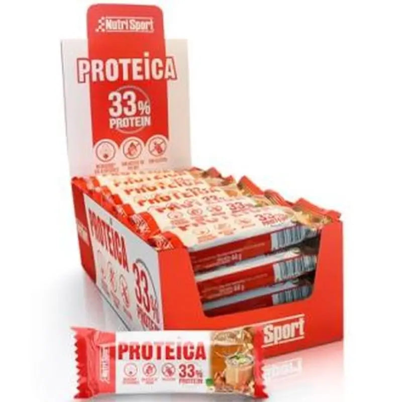 Nutrisport Barrita Proteica Avellana-Praline 24Uds.