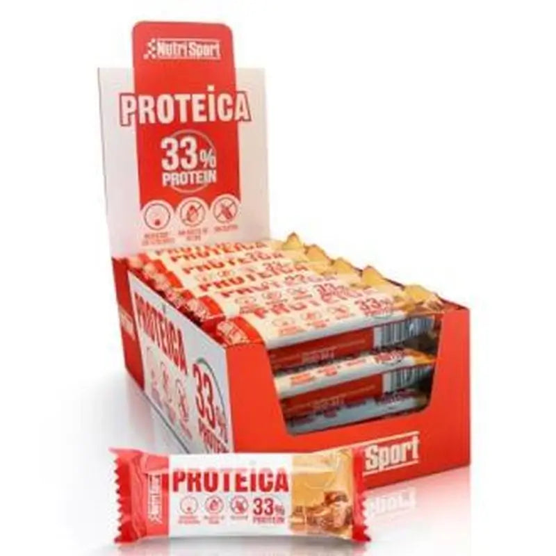 Nutrisport Barrita Proteica Salted Caramel 24Uds.