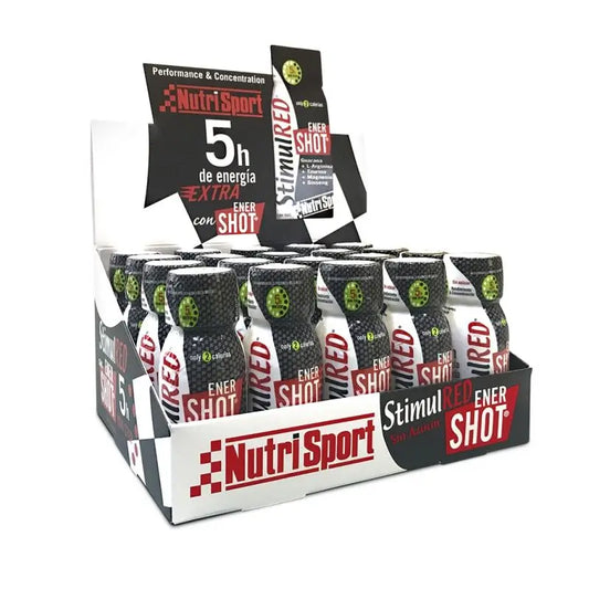 Nutrisport Caja Ener Shot, 20 Shots De 60 Ml