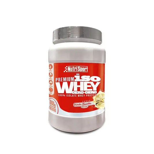 Nutrisport Iso Whey Cero Cero Vainilla  , 1 kg