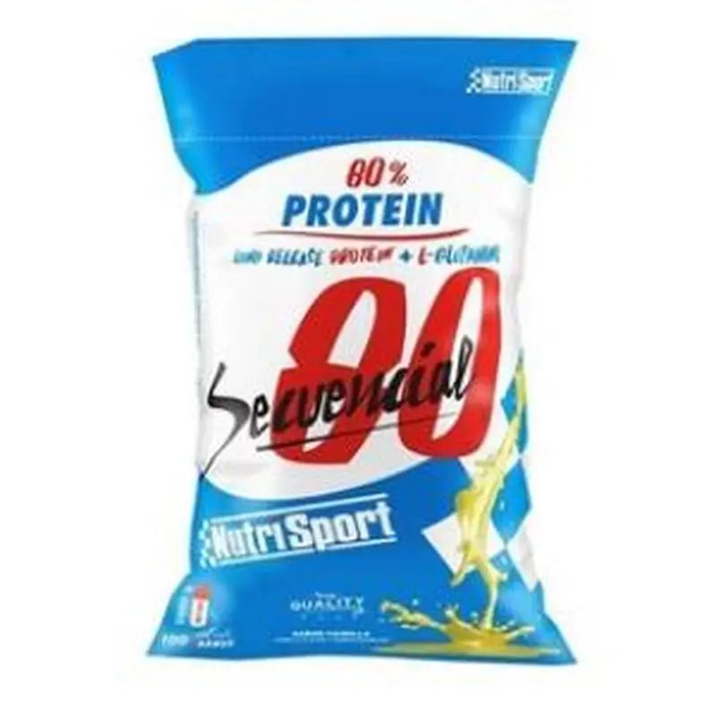 Nutrisport Secuencial 80 Vainilla Bolsa 2Kg.