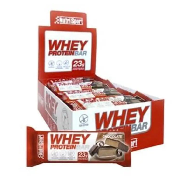 Nutrisport Whey Barritas Chocolate 12Uds.