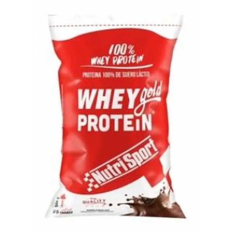 Nutrisport Whey Gold Protein Chocolate Bolsa 500Gr.