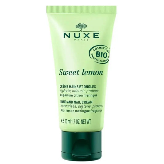 Nuxe Crema Para Manos Y Uñas Sweet Lemon Con Fragancia De Merengue De Limón 50Ml