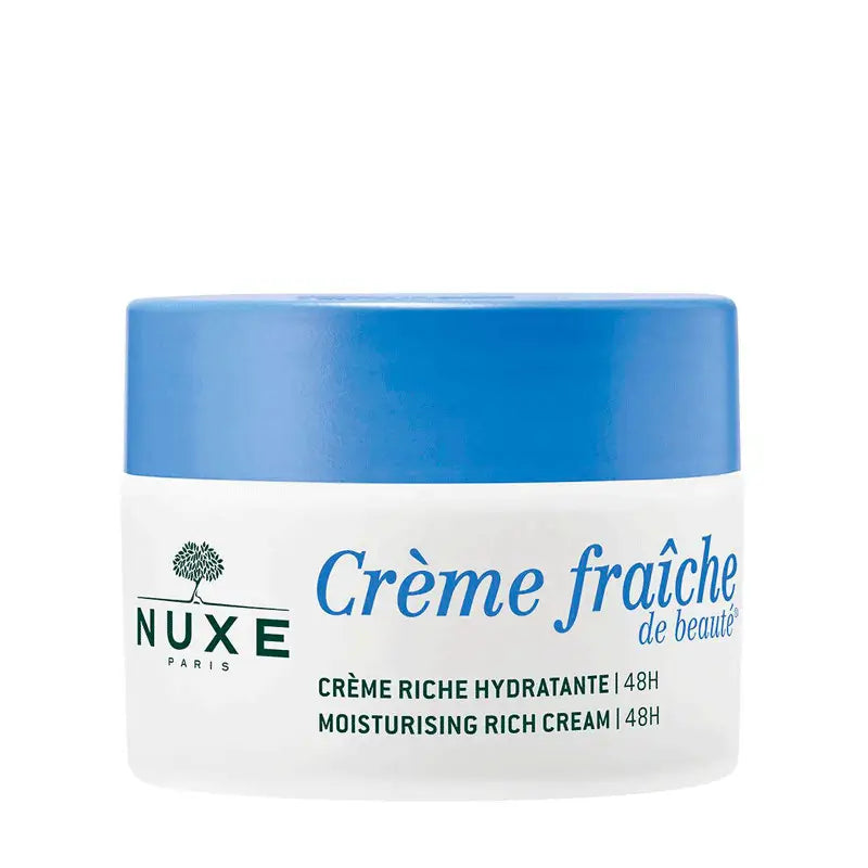 Nuxe Crème Fraîche de Beauté Crema Rica Hidratante 48H, 50 ml