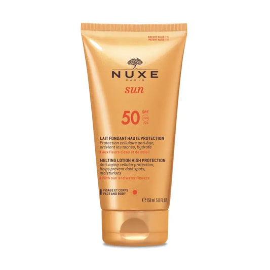 Nuxe Sun Leche Fundente Alta Protección SPF 50 150 ml