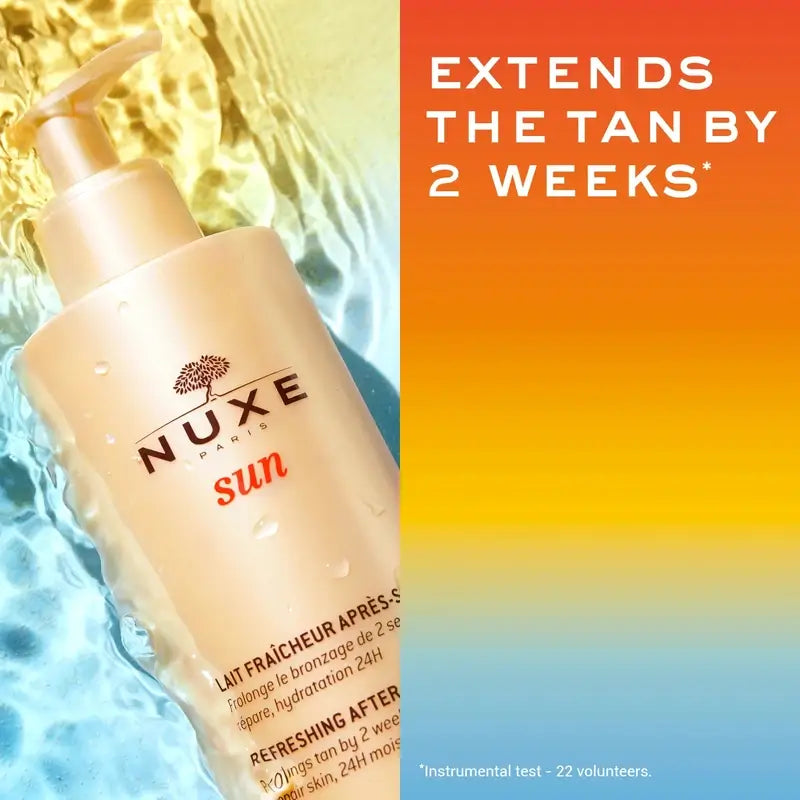 Nuxe Sun Leche Facial y Corporal Refrescante After Sun, 400ml