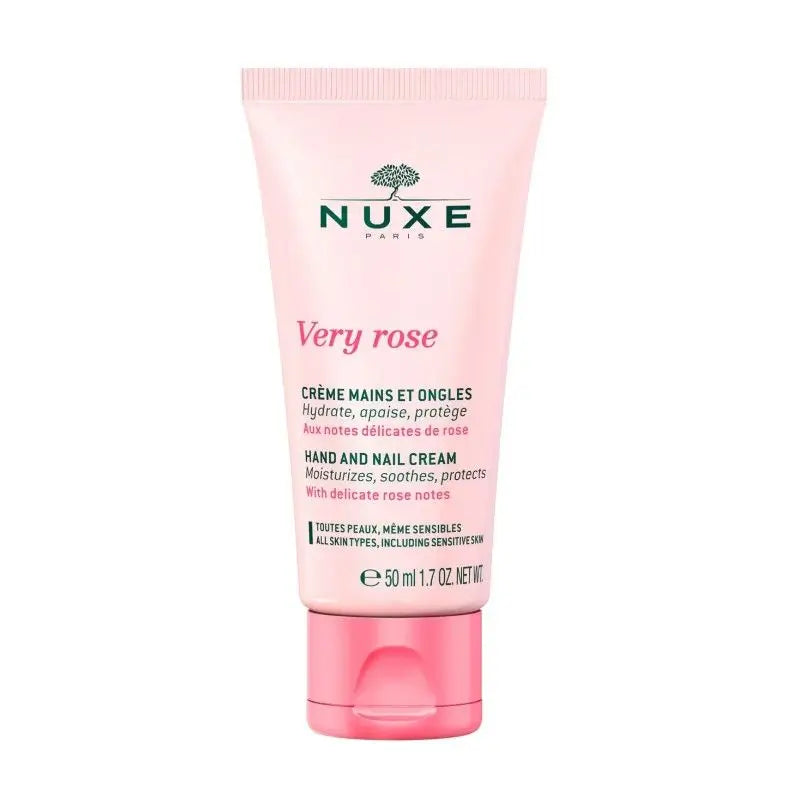 Nuxe Very Rose  Crema De Manos Y Uñas 50Ml