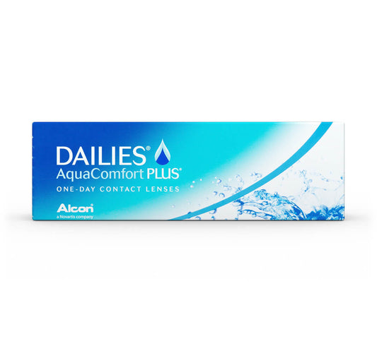 Dailies Aquacomfort Plus  Lentillas Esféricas Diarias , 30 unidades - +1.25,8.7,14.0