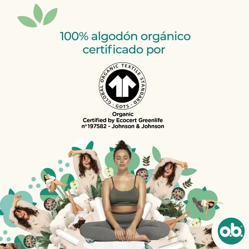 Ob Tampon Digital Organic Super, 16 unidades