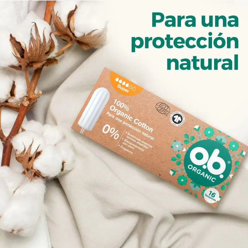 Ob Tampon Digital Organic Super, 16 unidades