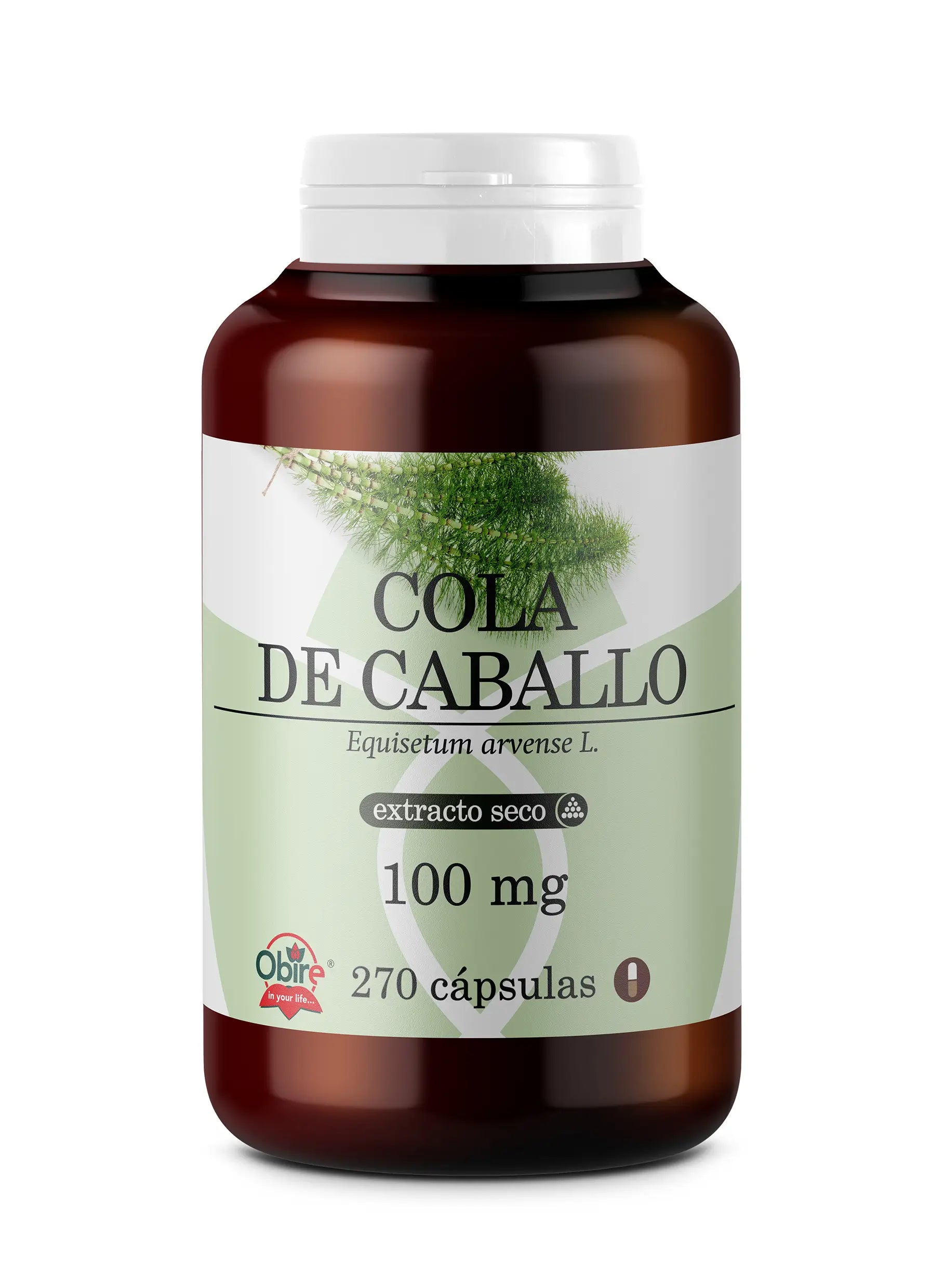 Obire  Gran Formato Cola De Caballo 100 Mg, 270 cápsulas