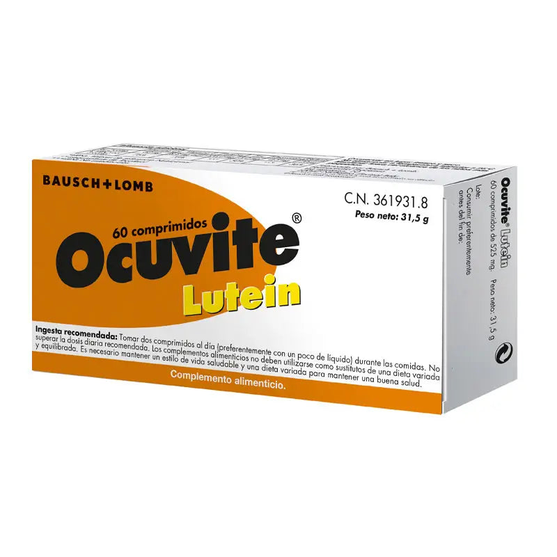 Bausch & Lomb Ocuvite Lutein 60 comprimidos