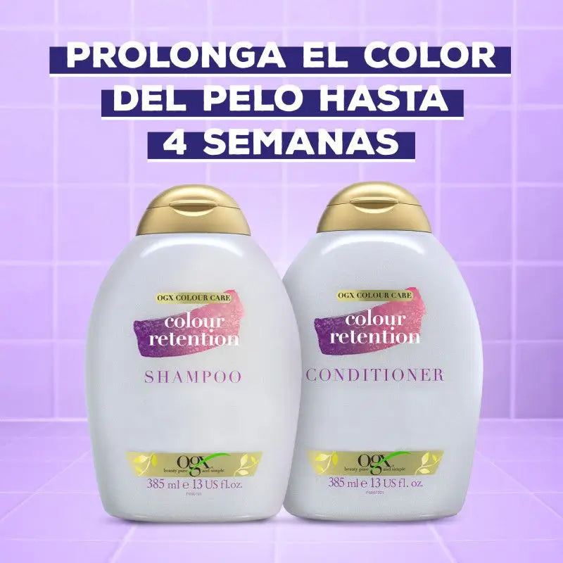 Ogx Acondicionador Retencion De Color, 385 ml