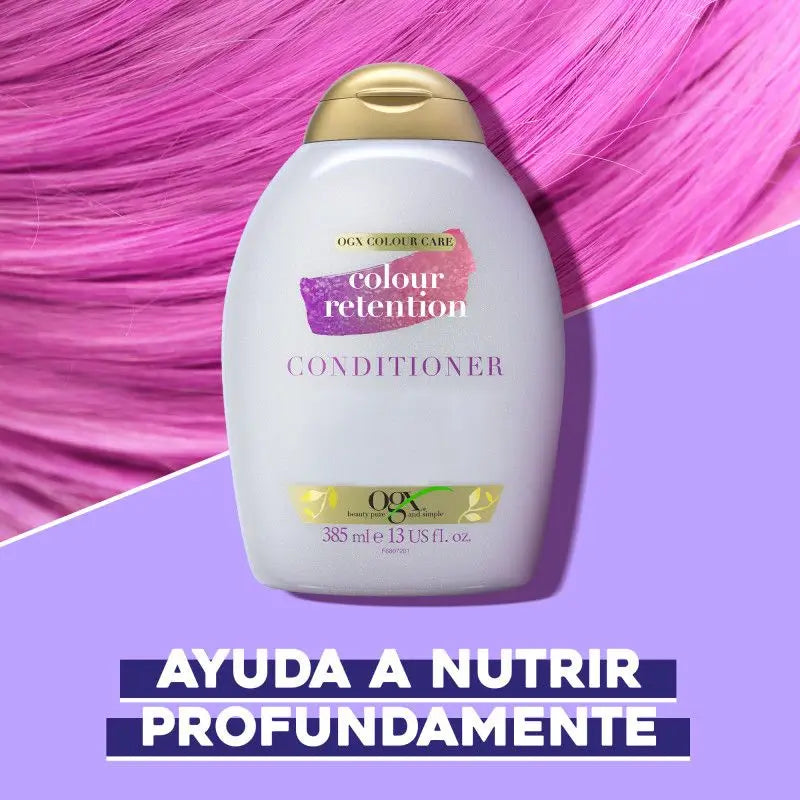 Ogx Acondicionador Retencion De Color, 385 ml