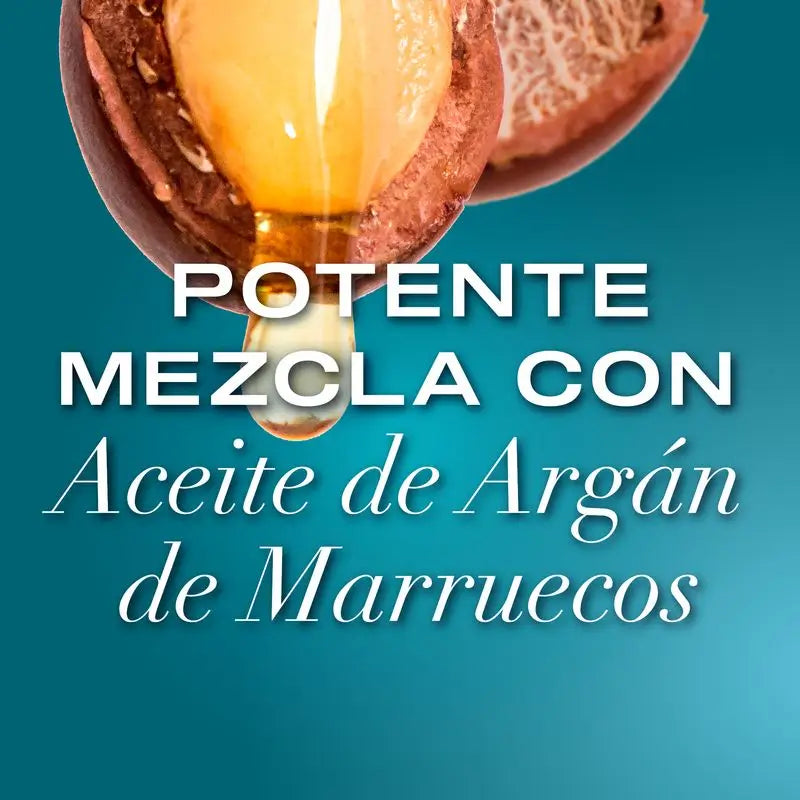 OGX Acondicionador sin Sulfatos para Pelo Dañado, Aceite de Argán de Marruecos, Alisa y Fortalece, 385 ml