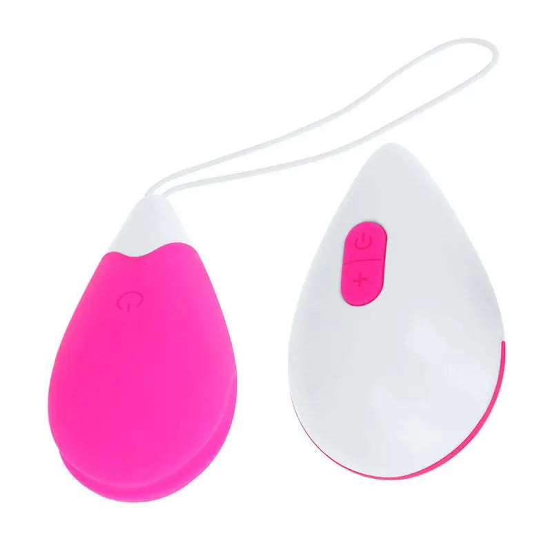 Ohmama  Huevo Vibrador 10 Modos - Rosa Y Blanco