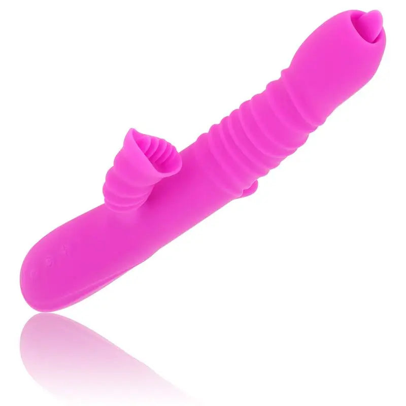 Ohmama Vibrators  Vibrador Rotador Con Estimulador Clitoris