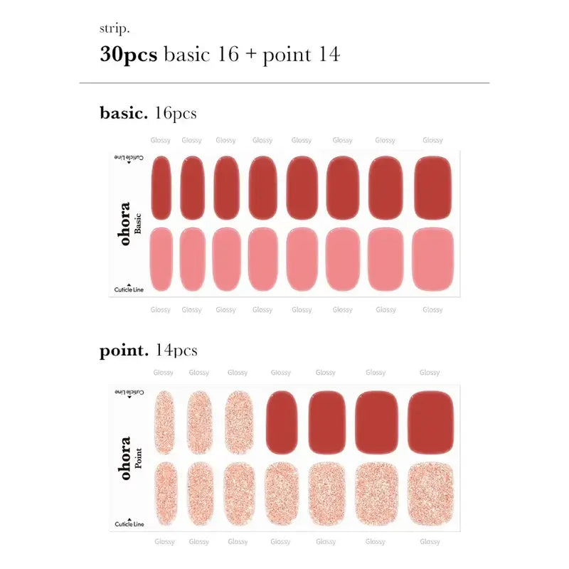 Ohora Uñas De Gel- Heimish, 30 unidades