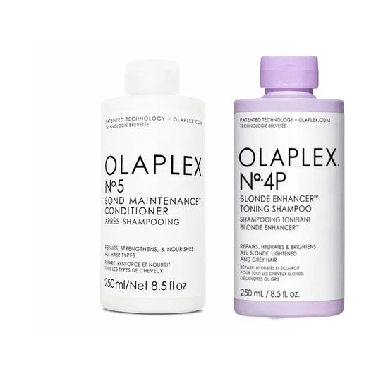 Olaplex Pack Rutina Blonde Champú y Acondicionador Nº4 + Nº5