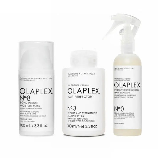 Olaplex Pack Rutina Completa Nº0 + Nº3 + Nº8