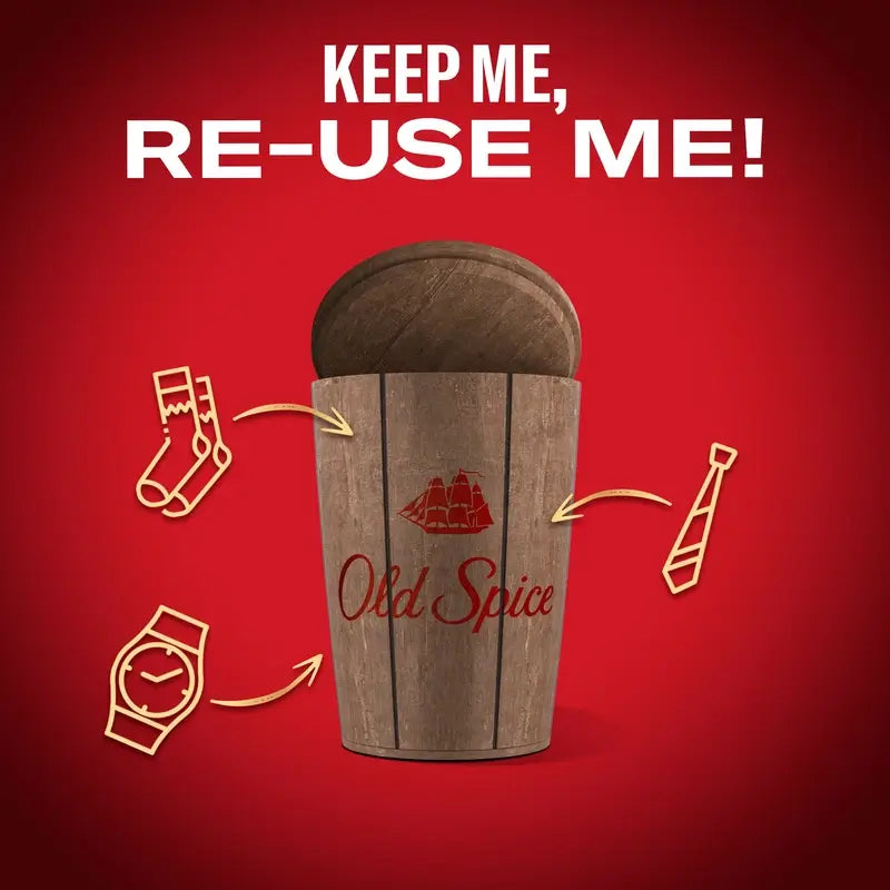 Old Spice Captain Barrel Set De Regalo Con Gel De Ducha