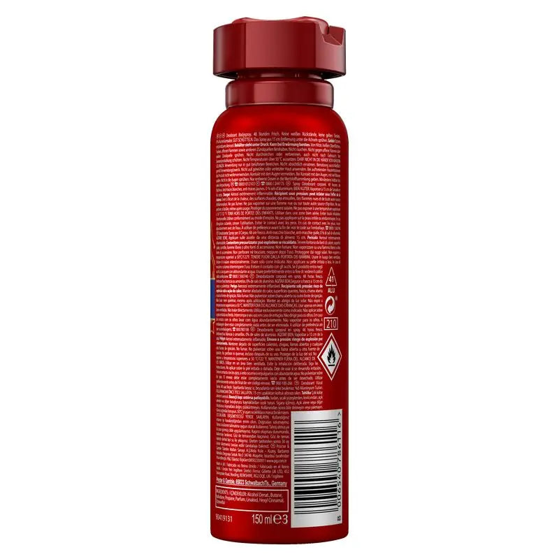 Old Spice Desodorante Spray Captain 150Ml