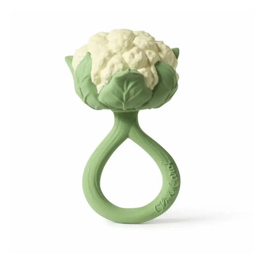 Oli&Carol Cauliflower Rattle Toy Sonajero