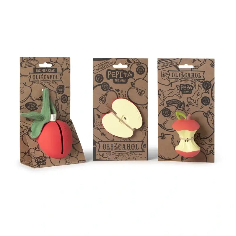 Oli&Carol Pepa The Apple Pacifier Case , 1 unidad