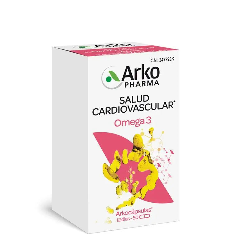 Arkocápsulas Omega 3 50 Cápsulas Arkopharma