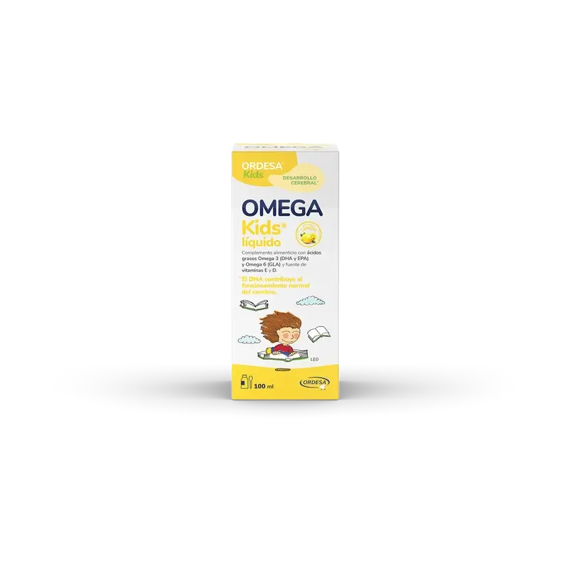 Omegakids Emulsión Sabor Limón, 100 ml