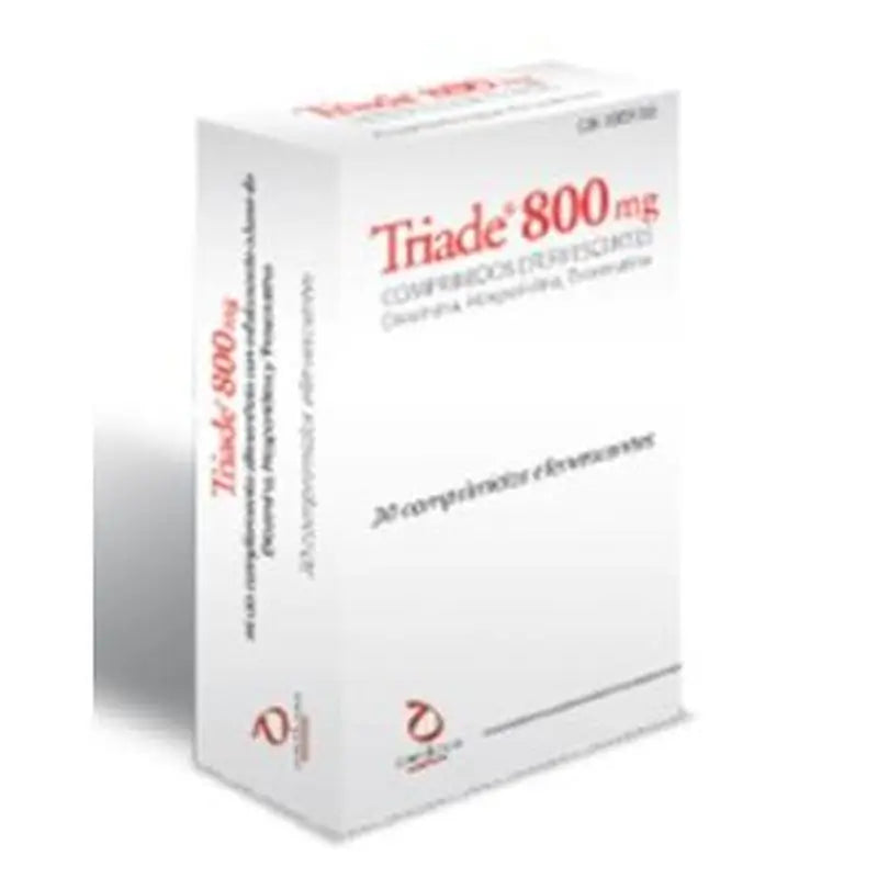 Omikron Triade 800Mg 30Comp Efervescentes