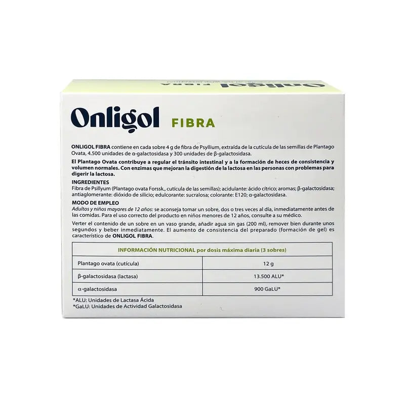 Onligol Fibra Ciruela-Kiwi , 30 sobres 4,7 gr