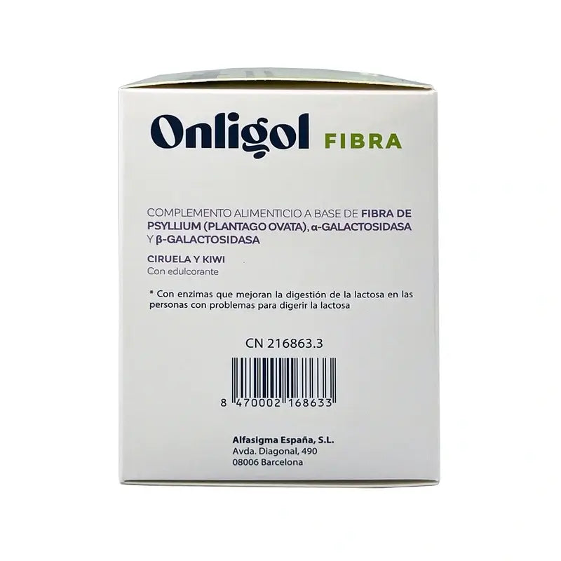 Onligol Fibra Ciruela-Kiwi , 30 sobres 4,7 gr