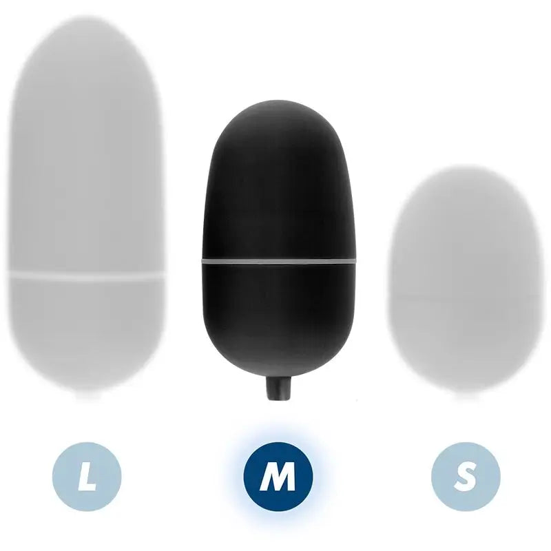 Online Huevo Vibrador Control Remoto M - Negro