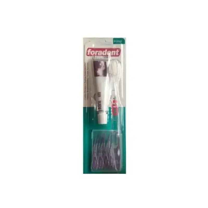 Oradent Kit Dental Cepillo+Interdental+Blanqueador 