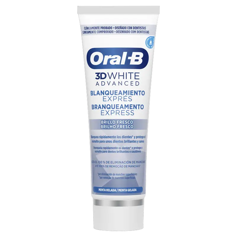 Oral-B Braun 3D Whit Express Brillo Fresco 75Ml