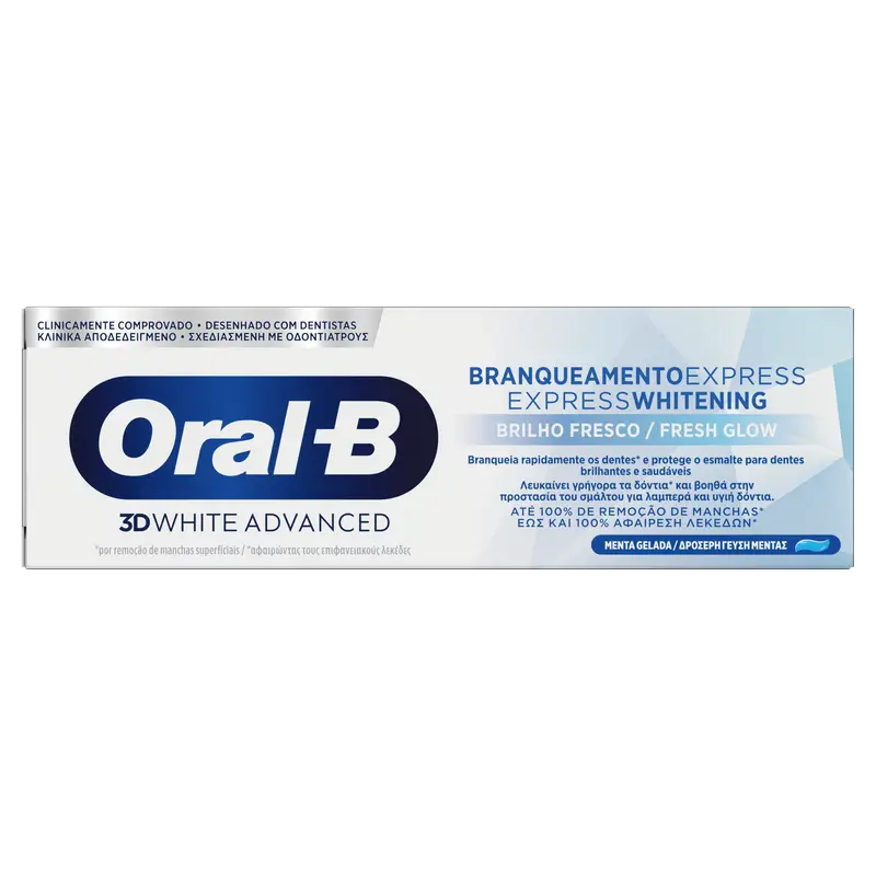 Oral-B Braun 3D Whit Express Brillo Fresco 75Ml