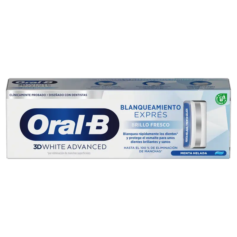 Oral-B Braun 3D Whit Express Brillo Fresco 75Ml