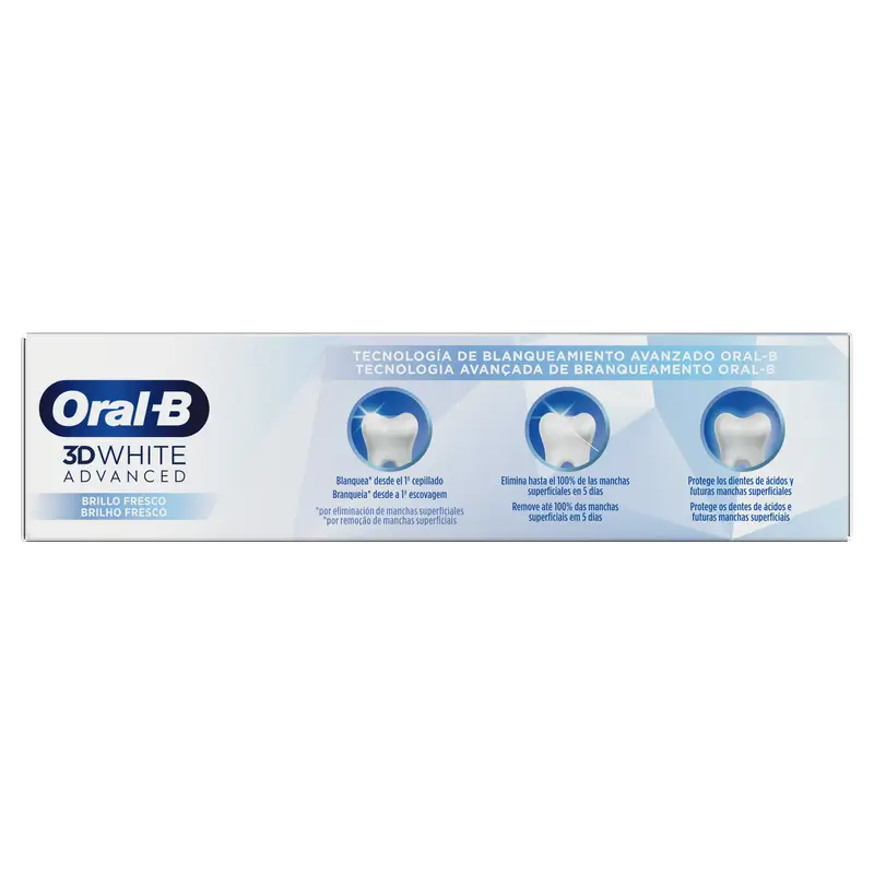 Oral-B Braun 3D Whit Express Brillo Fresco 75Ml