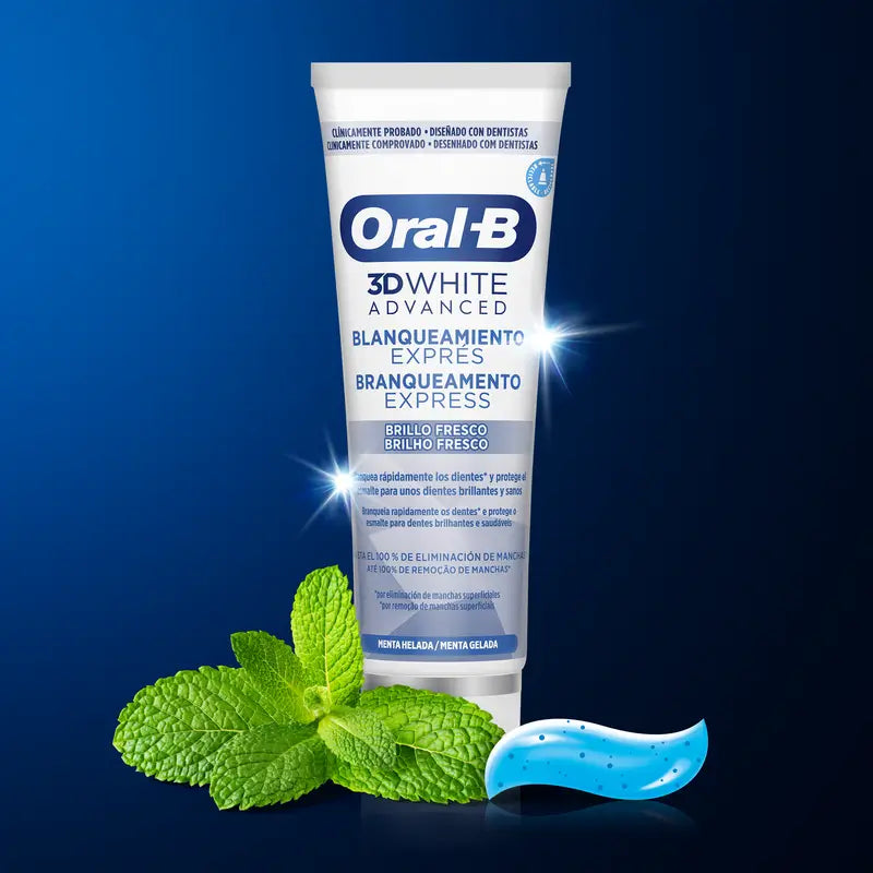 Oral-B Braun 3D Whit Express Brillo Fresco 75Ml