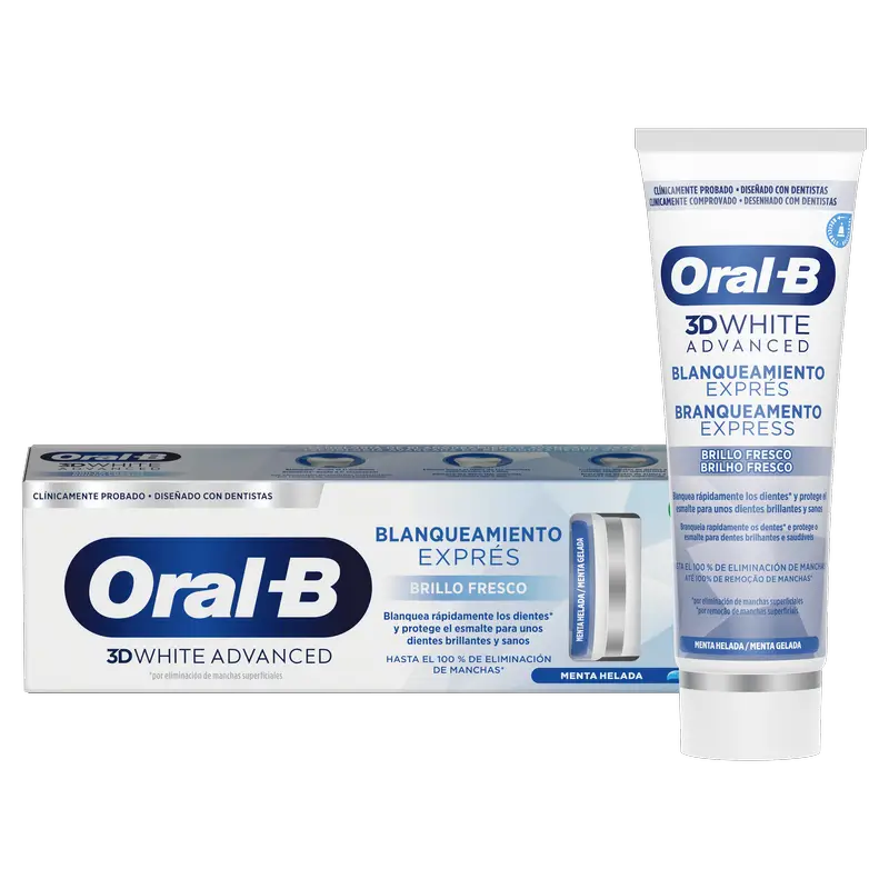 Oral-B Braun 3D Whit Express Brillo Fresco 75Ml